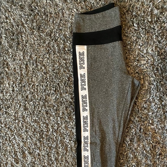 Pink Grey leggings - Size S - Picture 3 of 5